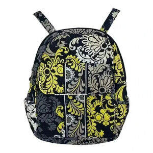Vera Bradley Baroque mini quilted Backpack purse paisley floral